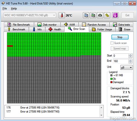 hard disk diagnostic tool